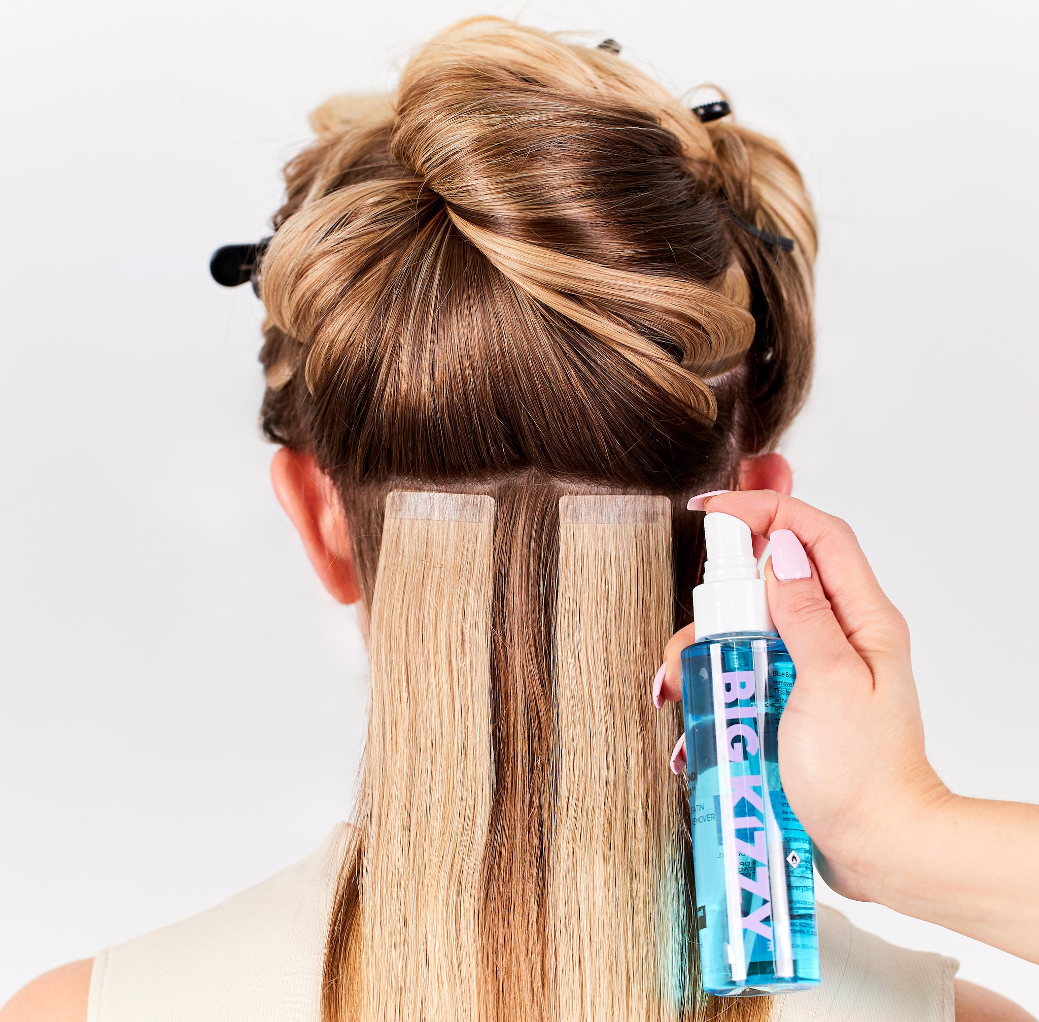 Blue Bond Remover™ Tape In & Keratin Hair Extension Remover