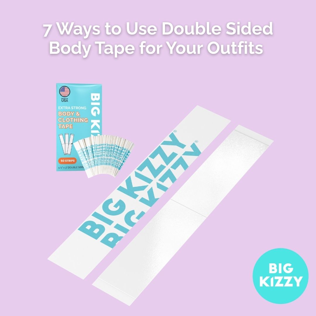 7 Ways to Use Double Sided Body Tape for Your Outfits