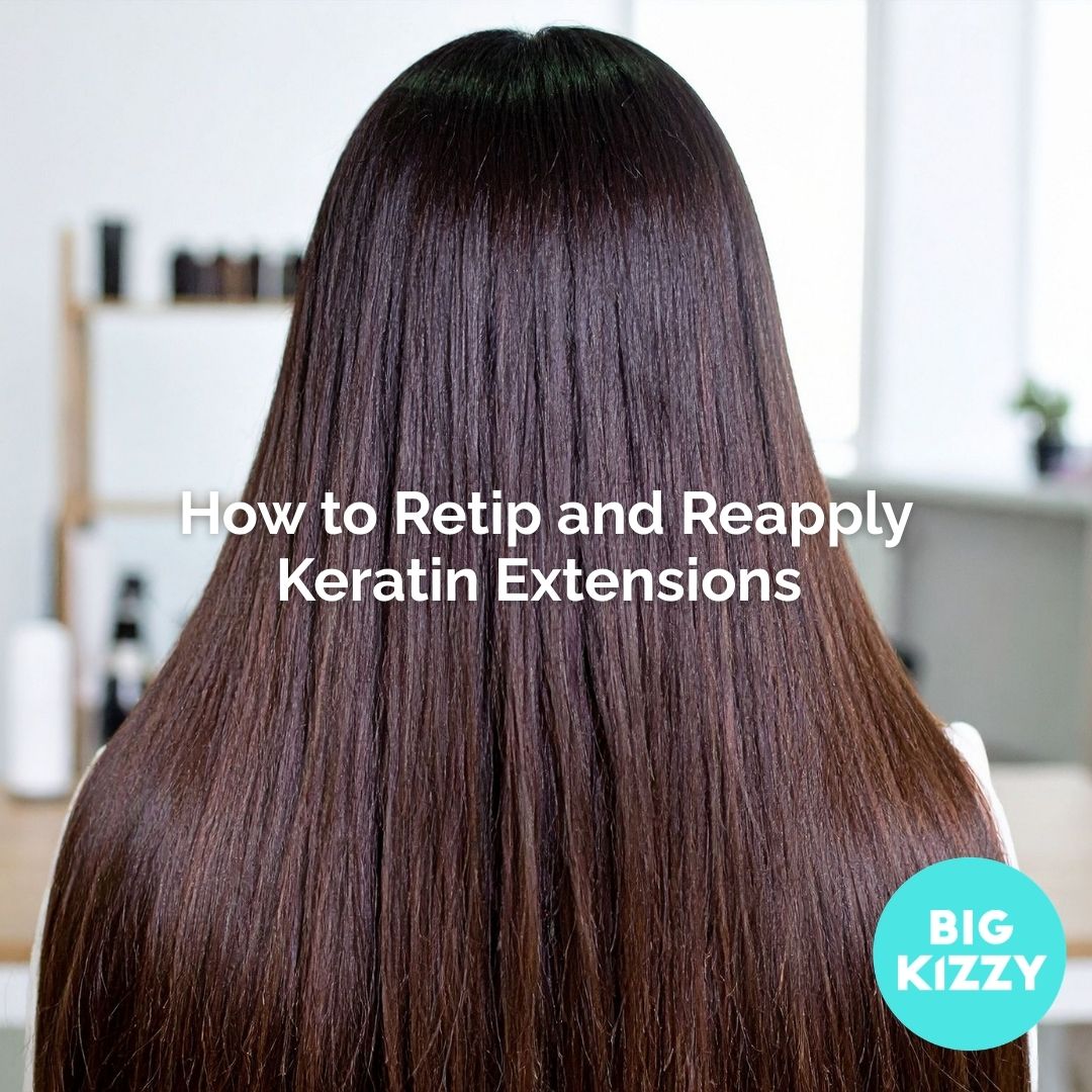 How to Retip and Reapply Keratin Extensions