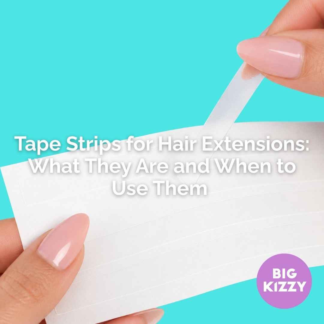 Tape Strips for Hair Extensions: What They Are and When to Use Them 