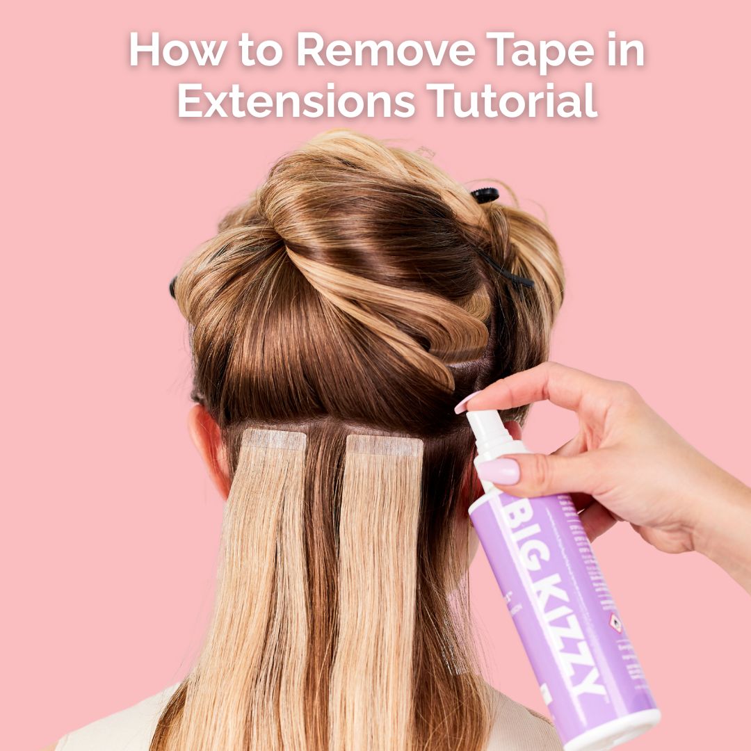 How to Remove Tape in Extensions Tutorial