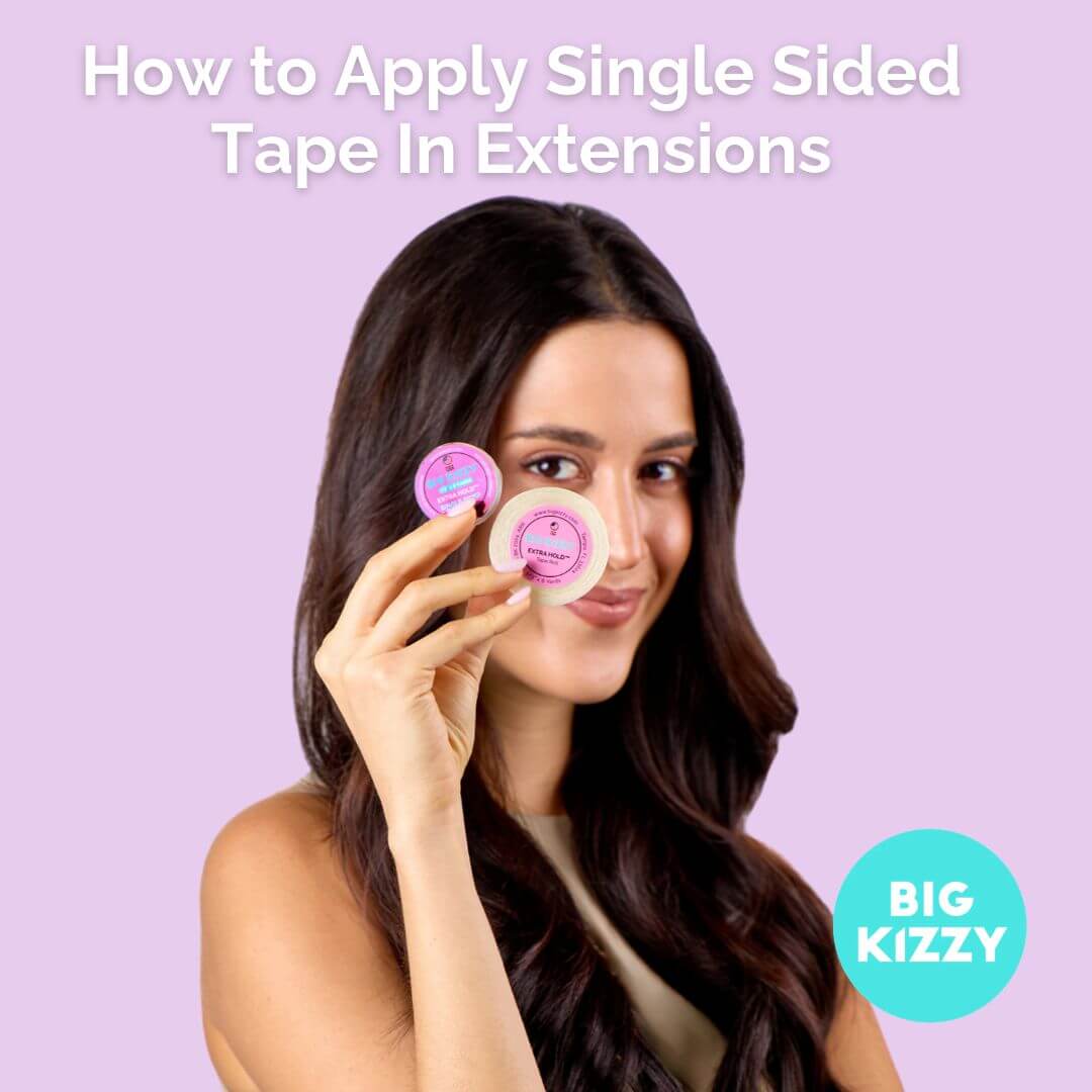How to Apply Single Sided Tape In Extensions 