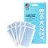 Big Kizzy Classic Blue Double Sided Hair Extension Tape Tabs with Packaging
