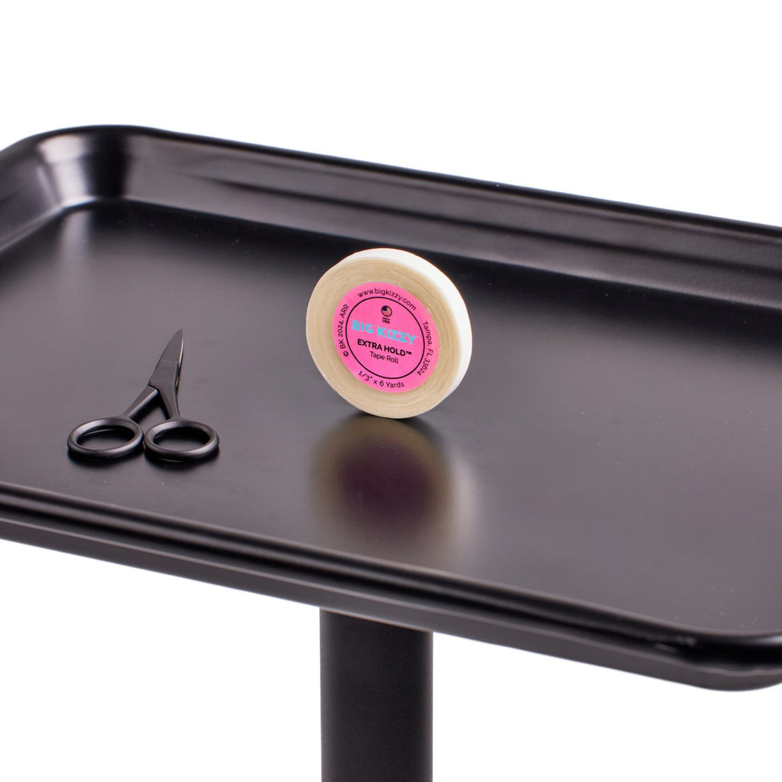 Extra Hold Tape Roll on Tray