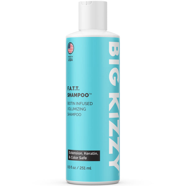 シャンプー kzy BIG KIZZY®- Biotin Infused Shampoo for Hair Extensions