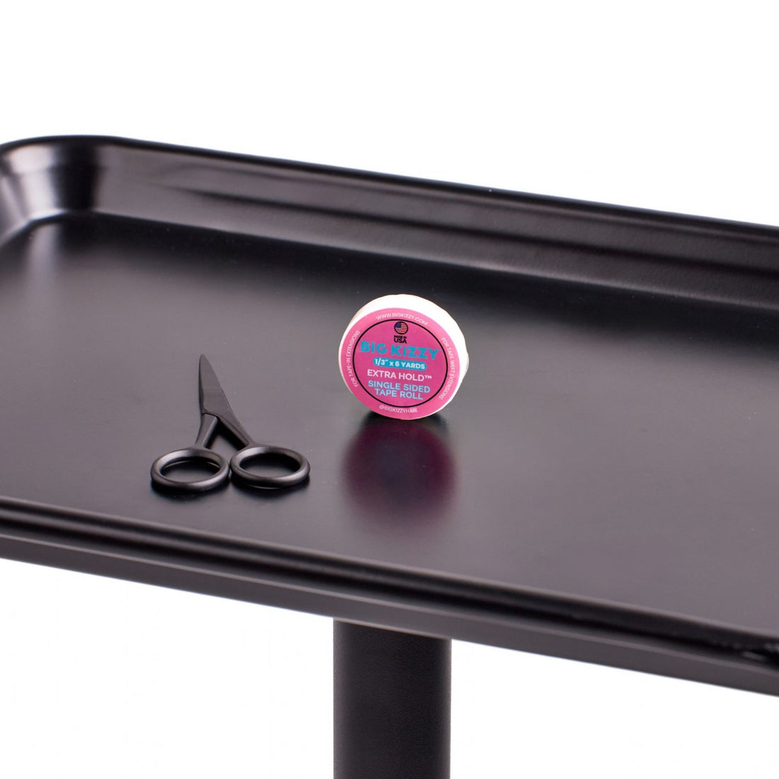 Extra Hold Single Sided Tape Roll for Tape Weft Extensions on Tray